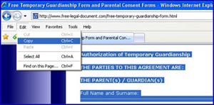 free legal forms