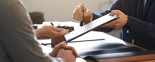 Codicil Witnesses codicil being witnessed