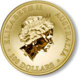 Australia Gold Coin Australia 100 Dollars
