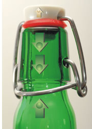 Bottle Cap bottle top with design