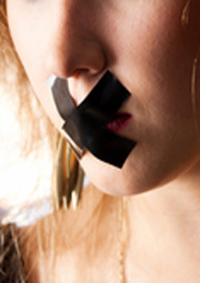 Keep a Secret employee with lips sealed