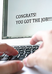 congratulations you got the job