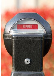 Expired expired parking meter