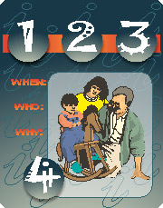 Parents and Boy infographic