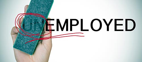 UnEmployed thin line between unemployed and employed