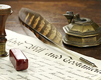 Testamentary Trust Will will document