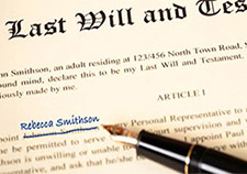 Will Amendment name changed on will