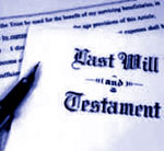 last will and testament