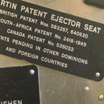 plaque with patent registration