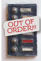out of order intercom